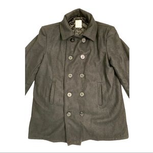 VTG Wool Fisherman Trench Coat Lined Mariner 2000
